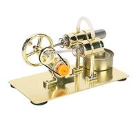 Kit Motore Stirling, Motore Stirling Ad Aria Calda, Kit Motore Modello, Esperimento di Fisica Giocattolo per Invenzione Scientifica Popolare, Giocattolo Educativo Modello Motore Modello, Adatto per Ad