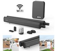 Kit Motorizzazione Cancello a Battente WiFi Avidsen 24V App e Assistenti Vocali