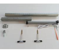 Kit Motorizzazione Tapparelle 100 kg 50 Nm Varie Misure RULLO REGOLABILE Motore per tapparelle Completo di Accessori (da 100 cm a 135 cm)