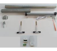Kit Motorizzazione Tapparelle 100 kg 50 Nn + Centralina e Telecomando Varie Misure Disponibili RULLO REGOLABILE Motore per tapparelle Completo di Accessori (da 100 cm a 135 cm)