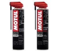 Kit MOTUL C1 C2 Pulizia e Lubrificazione Catena Moto