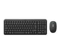 Logitech MK250 Kit mouse e tastiera wireless Bluetooth : connettività facile e veloce, tastiera wireless compatta, mouse ambidestro, struttura resistente - Windows/macOS - QWERTY