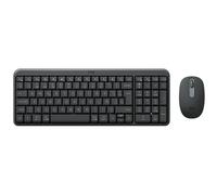 Logitech MK250 Kit mouse e tastiera wireless Bluetooth : connettività facile e veloce, tastiera wireless compatta, mouse ambidestro, struttura resistente - Windows/macOS - QWERTY