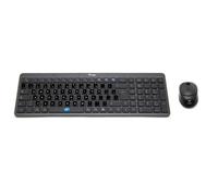 KIT MOUSE E TASTIERA WIRELESS + ADESIVI LAYOUT INGLESE US PREAPPLICATI