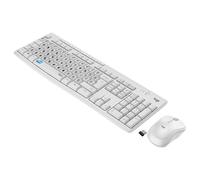 Kit Mouse E Tastiera Wireless Con Adesivi Preapplicati - Layout Greco Gr_
