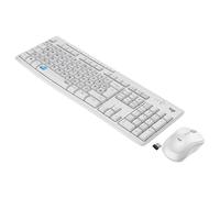 KIT MOUSE E TASTIERA WIRELESS CON ADESIVI PREAPPLICATI LAYOUT TEDESCO DE