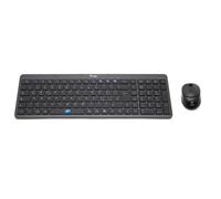 Tastiera + Mouse Itek DEC WS01 - Wireless 2.4G & Bluetooth- Mouse ottico 1600DPI- Tastiera low profile 106 tasti- Ultra Silent