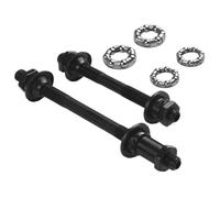 Kit mozzo asse 145 mm 108 mm albero pieno sgancio rapido for ruota anteriore e posteriore mountain bike con sfere da 1/4 3/16 accessori