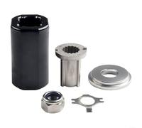 Kit mozzo elica rosso per Mercury per MerCruiser per Alpha One Sterndrive 60-300HP Sostituisce OEM 835257K1 835257Q1 Flo-Torq II Compatibile con Mariner per barche Verado