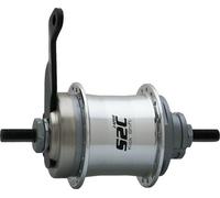 Kit Mozzo Kick-Shift Sturmey-Archer S2C 36h 116mm Argento Con Freni A Tamburo