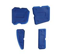 Kit multifunzionali per la rimozione raschietti per fughe per progetti restauro piastrelle Lama angolata ergonomica Costruzione in plastica Raschietto per fughe antiscivolo