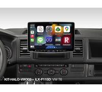 Kit multimediale Alpine ILX-F115D per Volkswagen T6 (7 H/E/J) 07/2015 - 09/2019