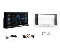 Kit multimediale Alpine ILX705D per AUDI A3 (8P) 2007-2012 Apple Car Play no ...