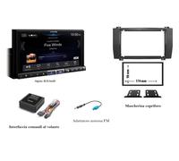 Kit multimediale Alpine ILX705D per Mercedes SLK serie R171 dal 2004 al 2011