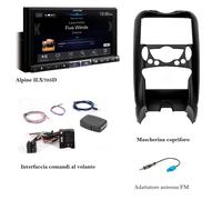 Kit multimediale Alpine ILX705D per Mini (R56) serie dal 2007 al 2014 veicoli...