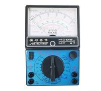 Kit multimetro analogico MF47 fai da te strumento di pratica di assemblaggio con misuratore di capacità per studenti formazione circuito e test di resistenza alla tensione progetto educativo