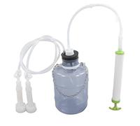 Kit Mungitrice Manuale, 3 Litri Portatile Mungitrice Domestica per Capre Funzionamento Manuale Kit Mungitrice per Pecore e Mucche con Pompa a Vuoto per Mucche, Pecore, Capre