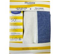 Kit Mustela Latte Solare SPF 50+ 100 ml con Telo Mare