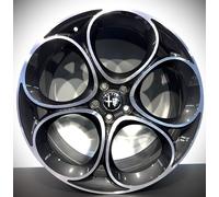 kit N.4 CERCHI IN LEGA ORIGINALI ALFA ROMEO STELVIO DA 20156146319 8,5X20 ET 31
