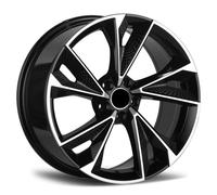 CERCHIO IN LEGA REPLICA 6106 BLACK POLISHED PER AUDI A6 20"