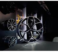 KIT N4 CERCHI IN LEGA AUDI Q8 da 22 GMP ULTRIVITY BLACK DIAMOND