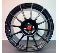 KIT N4 CERCHI IN LEGA FIAT 500/595 ABARTH SS DA 18 MAK HAVALON MAT BLACK NAD