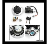 Kit neiman + Chiave + Tappo Serbatoio per Suzuki GSX 650 Katana Di 2008 Per 2011