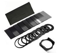 Kit Neutral Density ND2 ND4 ND8 ND16 con Ring-Adapter Holder Accessori per Fotografia Camera Controllo della Luce Creazione di Effetti Immagine