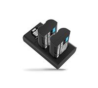 Kit NEWELL Caricatore doppio + 2 batterie in EL14