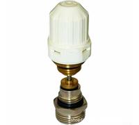 Kit nucleo valvola per riscaldamento radiante a pavimento con filettatura M30 x 1,5 e configurazione 3/4 x 1/2 pollici adatto per installazione collettore e linea di ritorno