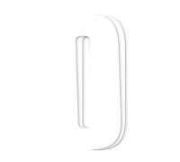 Kit Numeri Blackbird 3 Pezzi 16x7.5 PVC Bianco Bianco