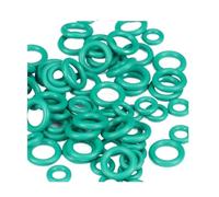 Kit O-ring 50 pezzi O-ring in gomma al fluoro CS 1,78 mm diametro interno 1,78/25,12/26,7/28,3/31,47/32 mm Verde FKM O-Ring Guarnizione di tenuta olio Guarnizione Labbro(29.87x1.78mm)