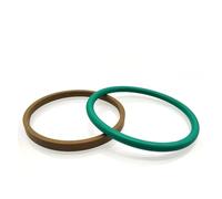 Kit O-ring Guarnizione gradino Paraolio giunto rotante STd O-ring FKM Anello di tenuta stelo pistone ID20~35mm OD27,5~42,5mm CS 3,2mm(28x35.5x3.2mm)