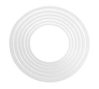 Kit O-ring Guarnizione in silicone con diametro interno dell'anello di tenuta della pentola a pressione da 22 cm