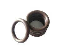 Kit O-ring Guarnizioni ad anello FKM CS 4 mm diametro esterno 12 mm ~ 480 mm Rondella O-ring in gomma fluorurata Resistenza all'abrasione dell'olio Ozono Guarnizione chimica del carburante(100x92x4mm