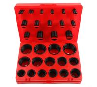 Kit O-Ring Nitrilici 382 30 Misure Assortite Kit O-Ring Nitrilici | 382 totali, 30 misure diverse, gomma nitrilica flessibile, per ideale per riparazioni urgenti, per scatola inclusa
