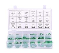 Kit O-ring per auto 270 pezzi Set guarnizioni guarnizioni guarnizioni O-ring per compressori aria condizionata assortiti(verde)