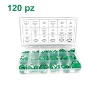 Errecom Kit O-RINGS HNBR verde per impianti A/C – 120 pezzi