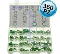 Kit O-RINGS HNBR VERDE per impianti A/C - 360 PCS
