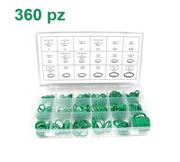 Kit O-RINGS HNBR VERDE per impianti A/C - 360 PCS