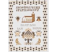 Punto Croce Matrimonio Kit Campione O Motivo - Florashell - Tradizionale