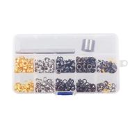 Kit occhielli passacavo con 480 occhielli metallici in 4 colori, strumento fai da te per prevenire la ruggine, per decorare accessori di abbigliamento, borse in denim, 4,5 mm