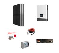 Kit Off grid Baita no rete autoconsumo 3Kwp Pannello Solare JINKO SOLAR 490W