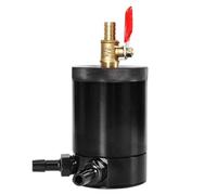 Kit Oil Catch Can per Automobile 300 ml con Doppia Porta in Lega di | Vaso Serbatoio del Liquido di Raffreddamento del Radiatore per Berlina, Pickup Truck, Veicoli Automobilistici,