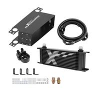 Kit Oil Cooler 13 File AN10 Universale Adattatore Sandwich Filtro Olio M20x1.5