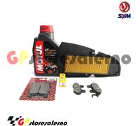 KIT OLIO 7100 10W40 FILTRO ARIA CANDELA FRENI SYM 125 HD 2011