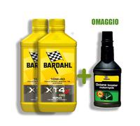 KIT OLIO BARDAHL XT4-S 10W40 PER MOTO 4T + OMAGGIO OCTANE BOOSTER