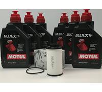 KIT olio cambio dsg composto da 6 kg olio MOTUL Multi DCTF (G052182A2) con cartuccia filtro originale