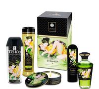 Kit Olio da Massaggio Erotico Shunga Edo Garden - Biologico
