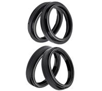 Kit olio e guarnizioni per ammortizzatore forcella anteriore - 48 mm x 57,8 mm x 9,5 mm/12 mm - Compatibile con 701, LR, FC 250, FE 350, TE, TC, TX 125, FR 450 (2016-2023)(Oil and Dust Seal)